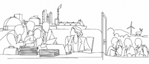 Gaslobby Illustration